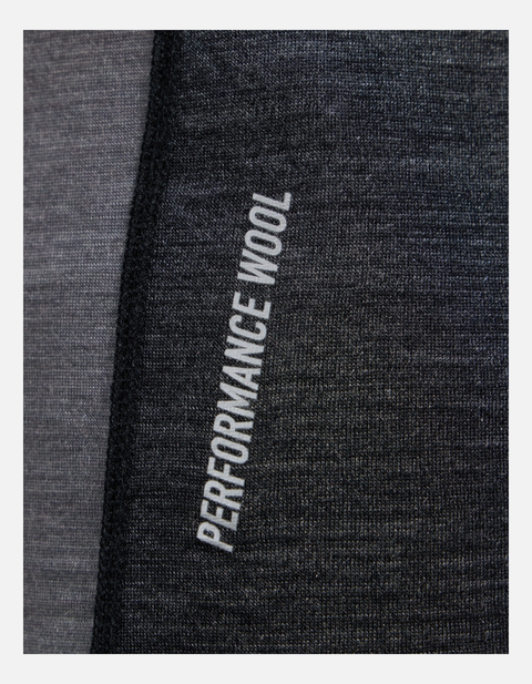 Odlo M Performance Wool 150 base layer, Dark Grey Melange - Snö&Tö