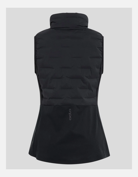 Odlo W Zeroweight Insulator Running Vest, Black - Snö&Tö
