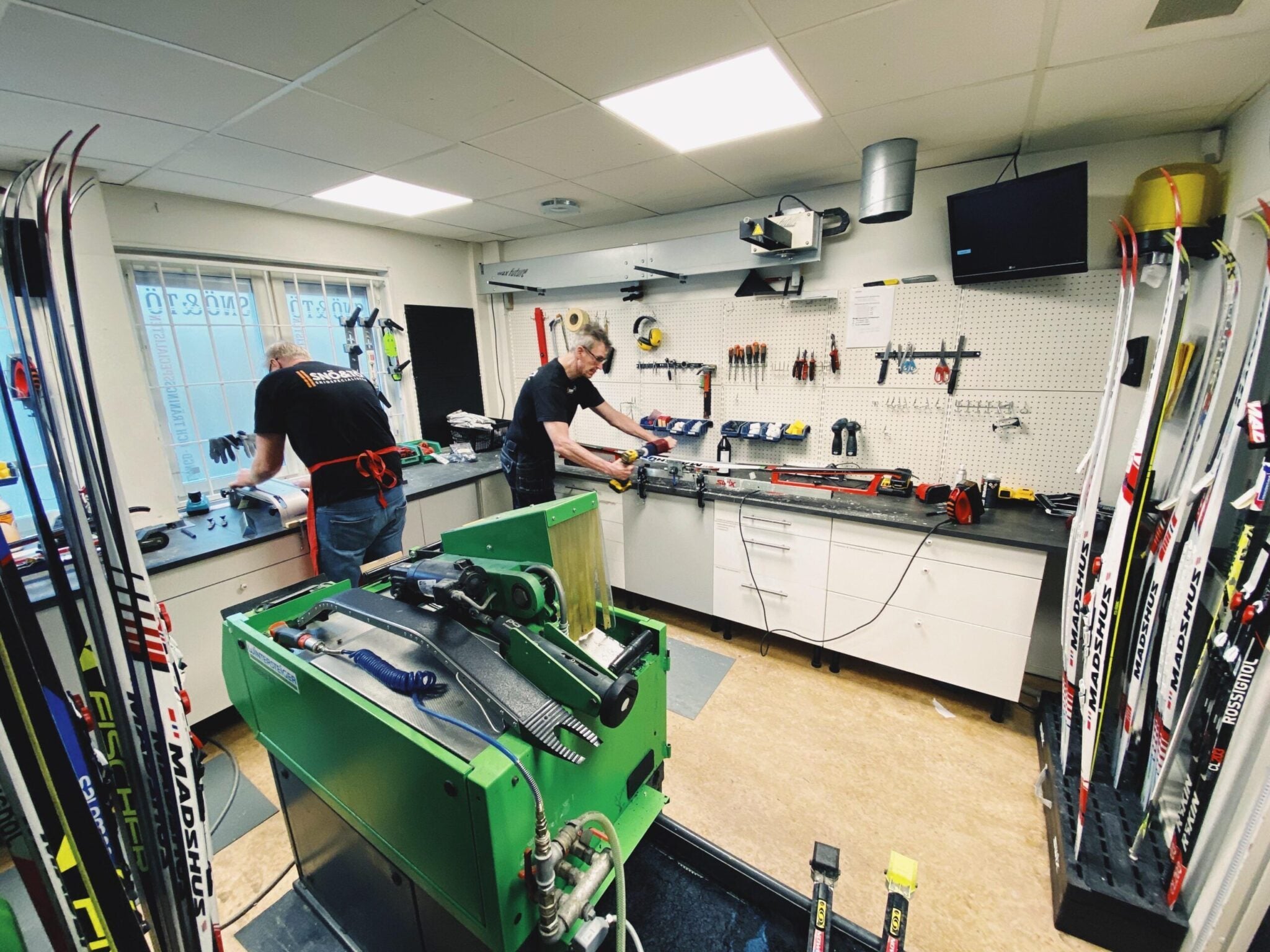 Spannmätning & mättning i hotbox på köpet vid stenslipning