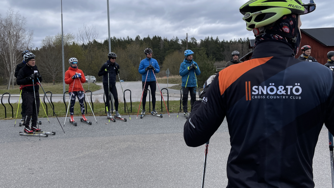 Grundkurs, klassisk rullskidåkning, lördag 21 augusti