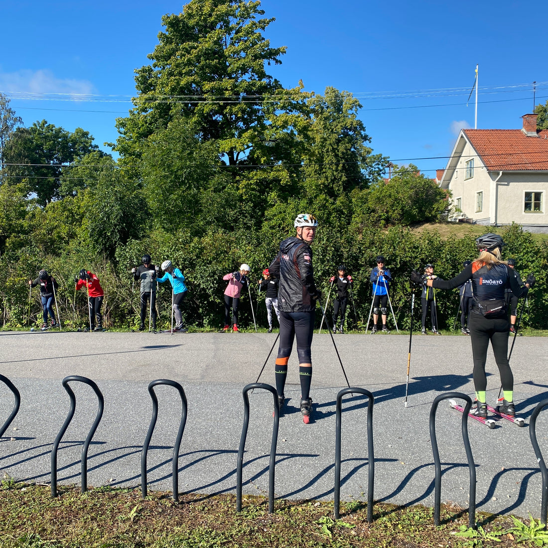 Forsättningskurs, grundkurs rullskidåkning, 5 tillfällen