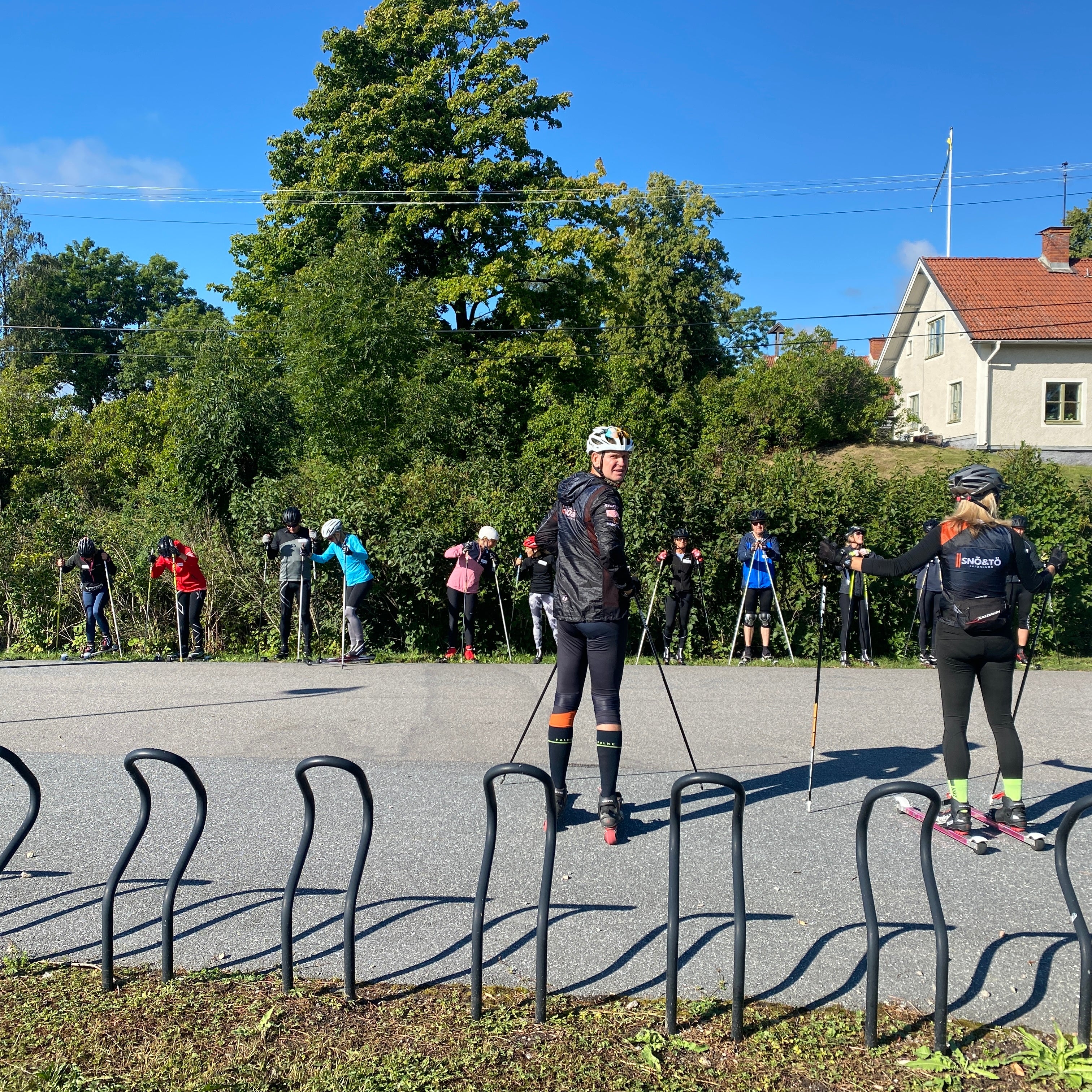 Forsättningskurs, grundkurs rullskidåkning, 5 tillfällen