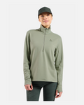 Odlo Essential Thermal Mid Layer 1/2 Zip, Shadow, WOMEN - Snö&Tö