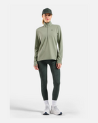Odlo Essential Thermal Mid Layer 1/2 Zip, Shadow, WOMEN - Snö&Tö