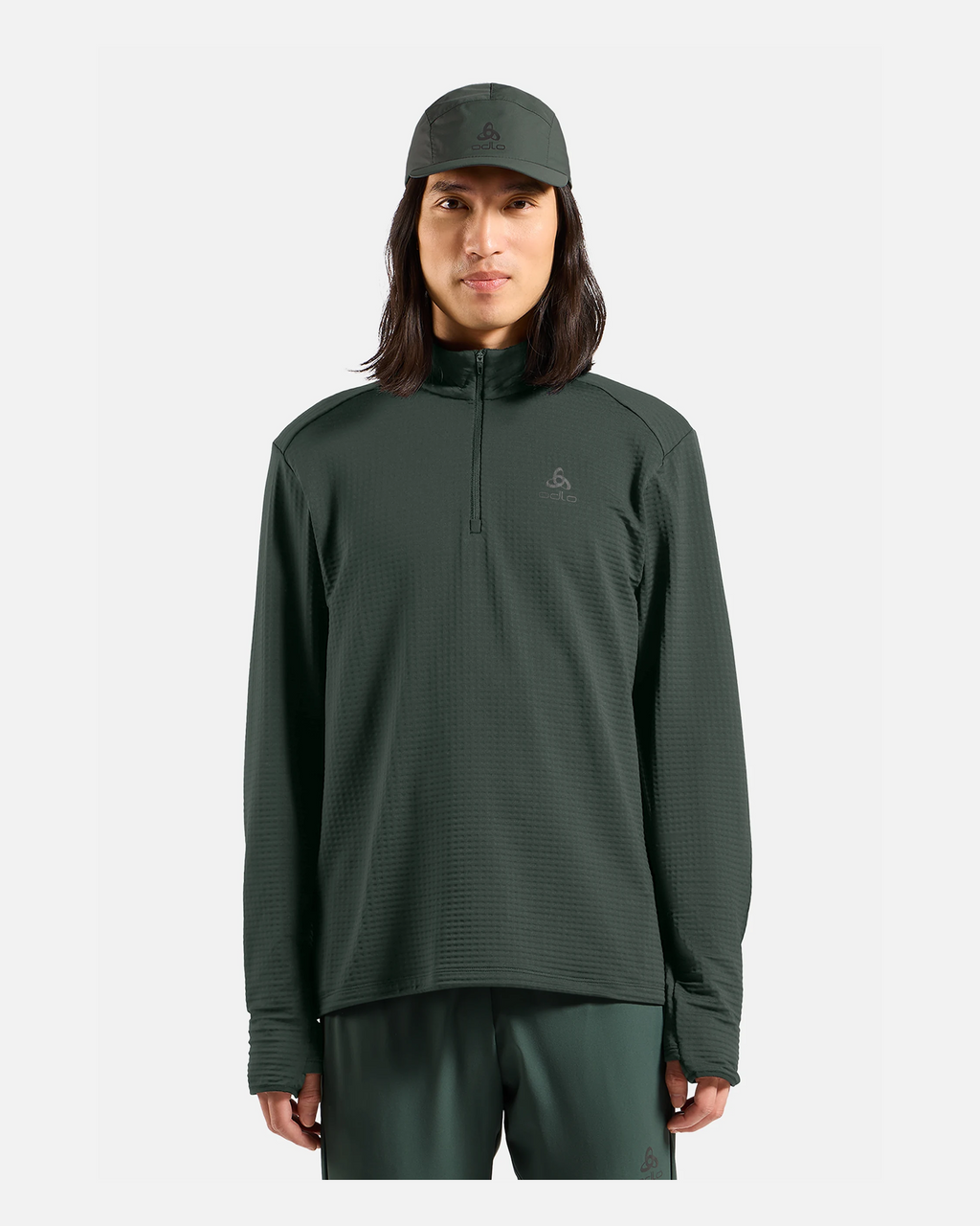 Odlo Essential Thermal Mid Layer 1/2 Zip, Urban Chic, MEN - Snö&Tö