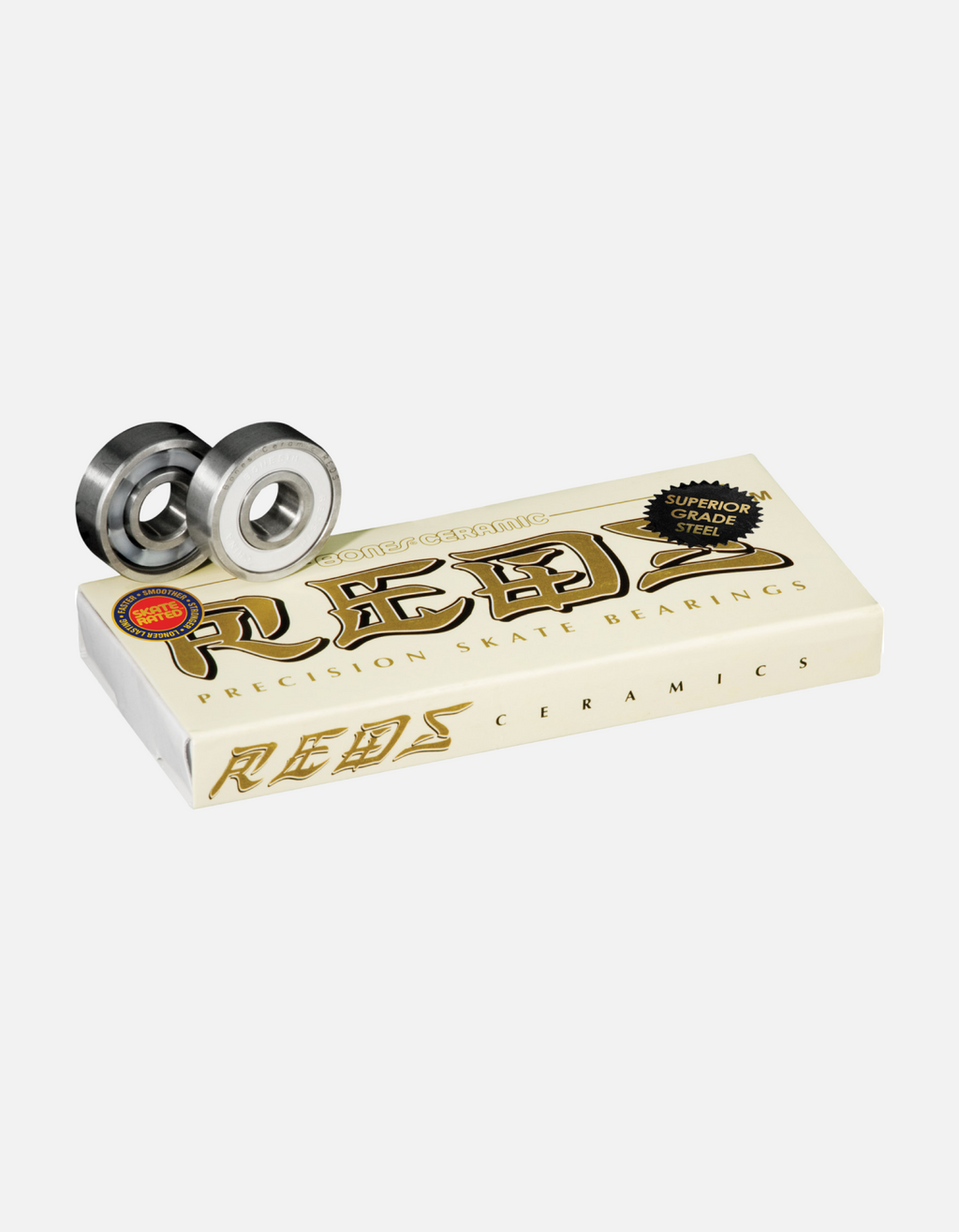 BONES® CERAMIC REDS® SKATEBOARD BEARINGS 8-PACK - Snö&Tö