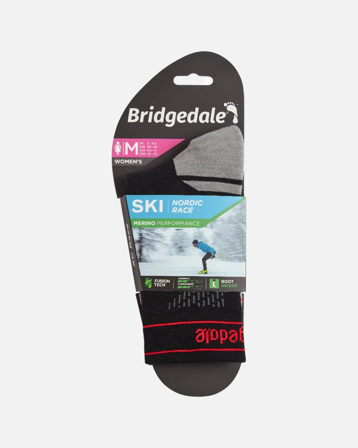 Bridgedale Women's Ski Nordic Race Merino Performance Boot