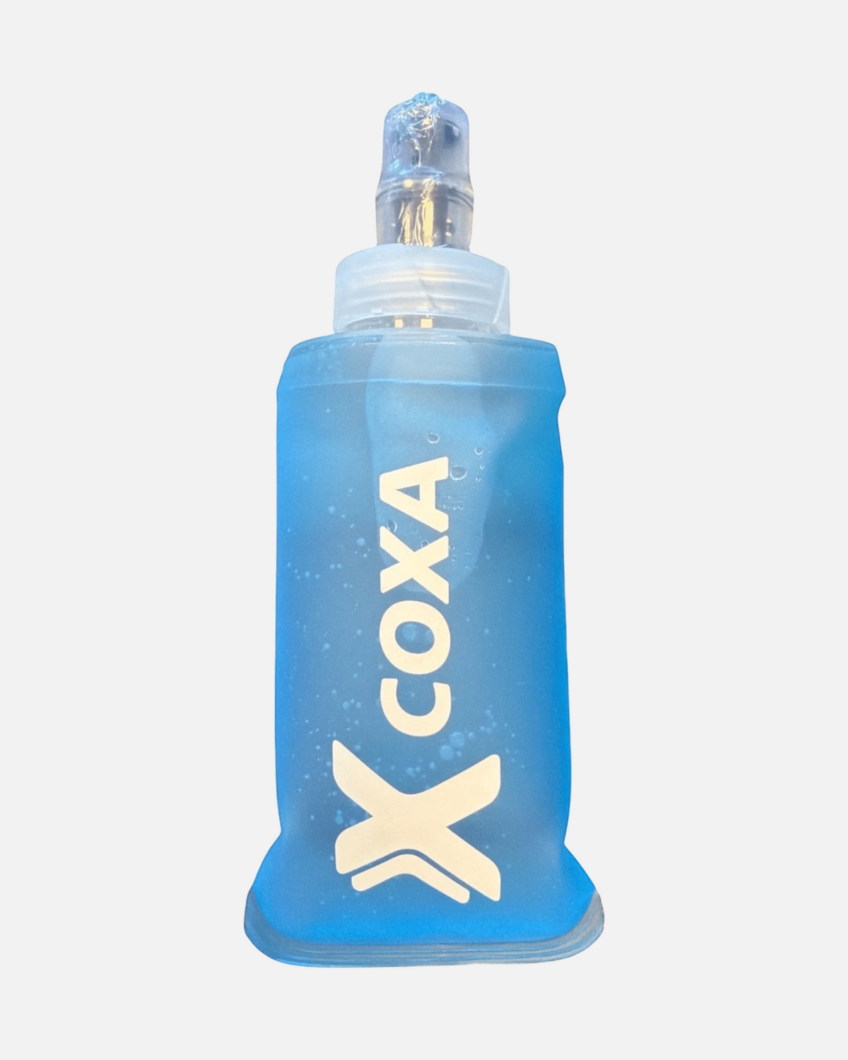 Coxa Carry Softflask 150ml med kardborre - Ljusblå