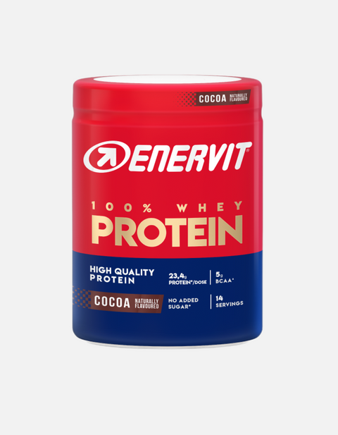 ENERVIT 100% Whey Protein Cocoa 420g - Snö&Tö