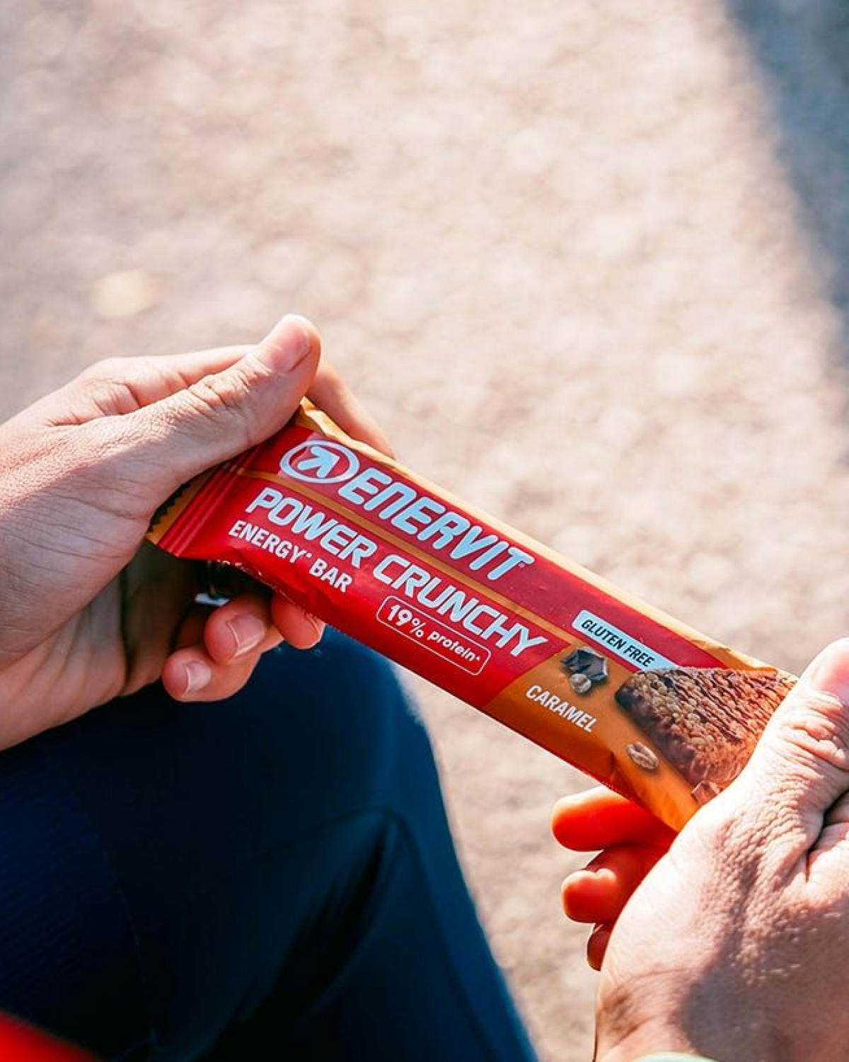 Enervit Power Crunchy Bar Caramel, 40g