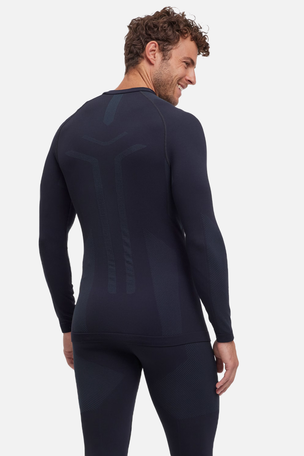 FALKE Men Long-sleeve shirt Warm - Black - Snö&Tö