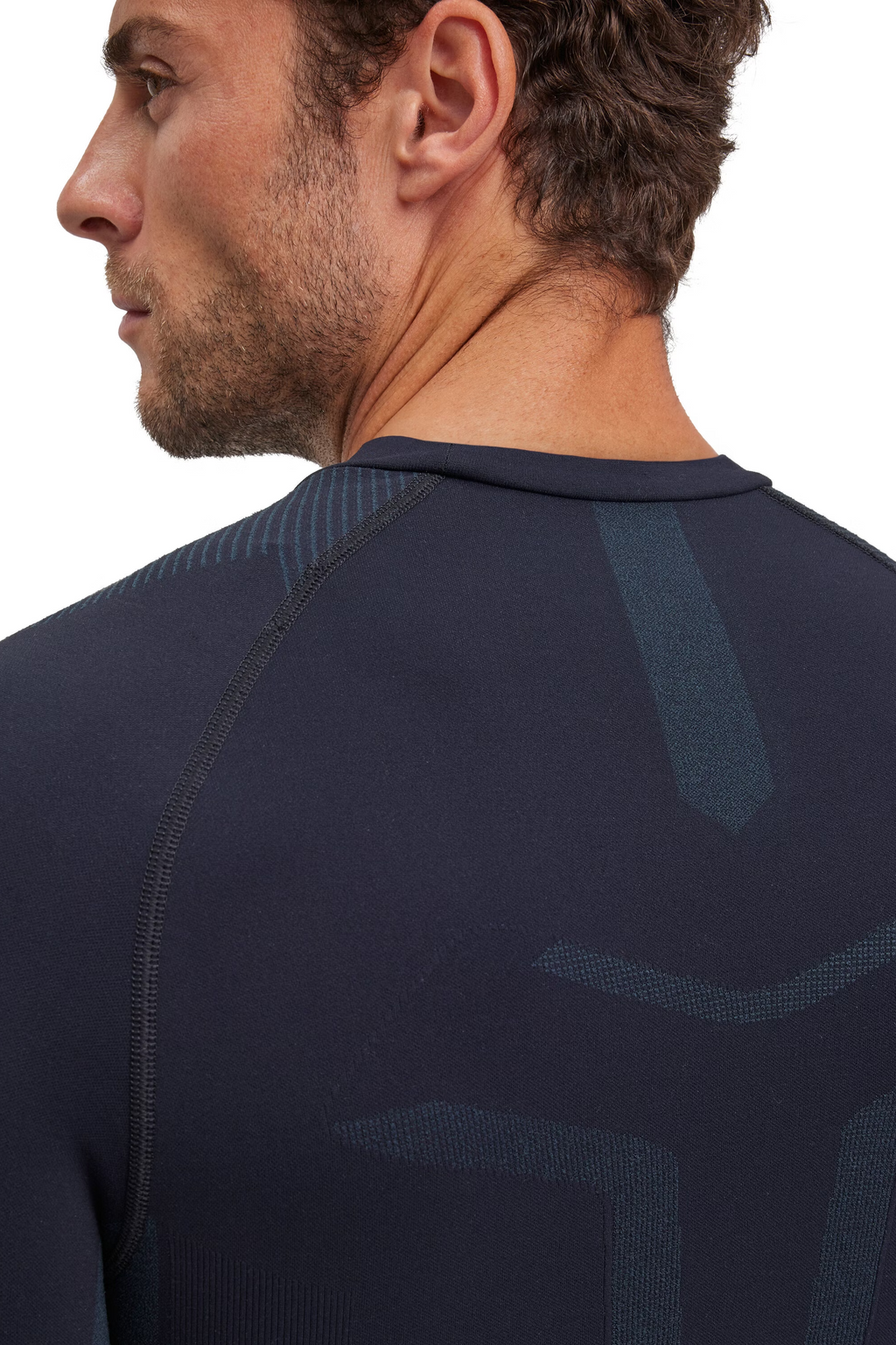 FALKE Men Long-sleeve shirt Warm - Black - Snö&Tö