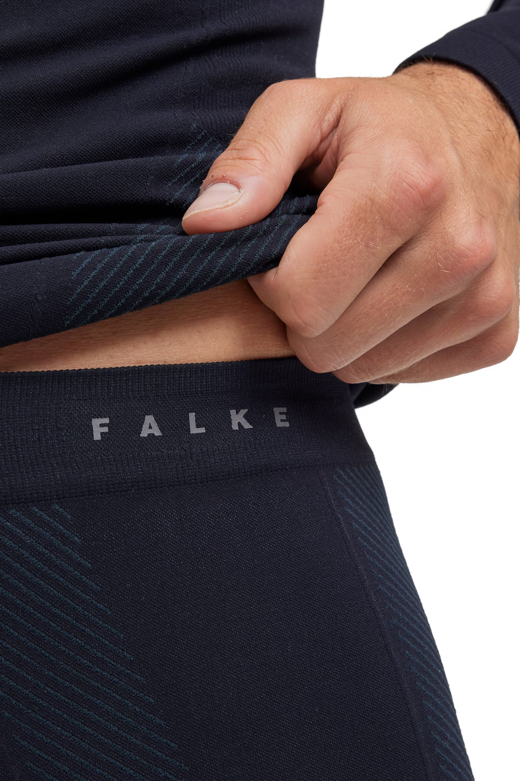 FALKE Men Tights Warm - Black - Snö&Tö