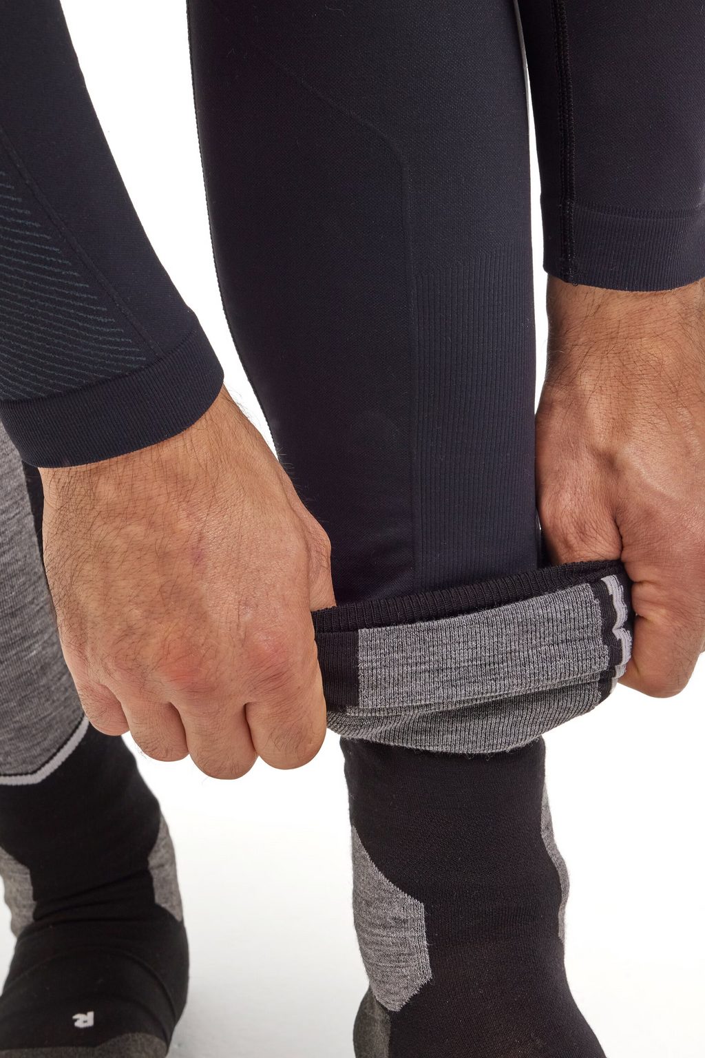 FALKE Men Tights Warm - Black - Snö&Tö