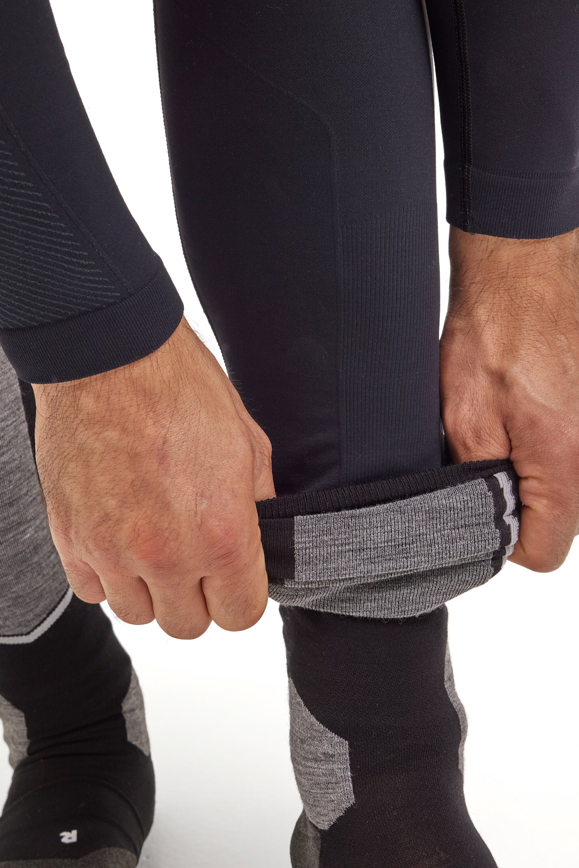 FALKE Men Tights Warm - Black - Snö&Tö