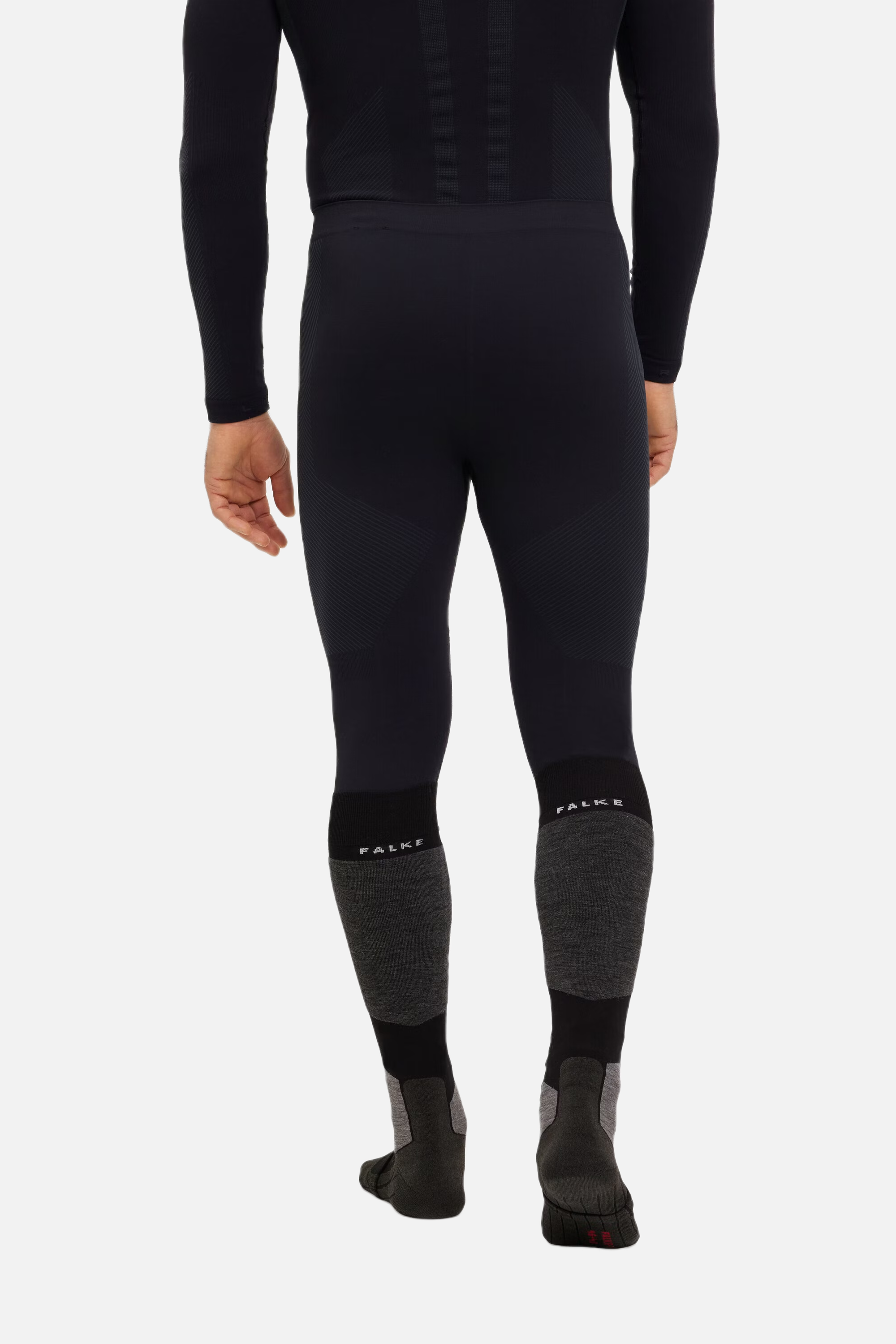 FALKE Men Tights Warm - Black - Snö&Tö