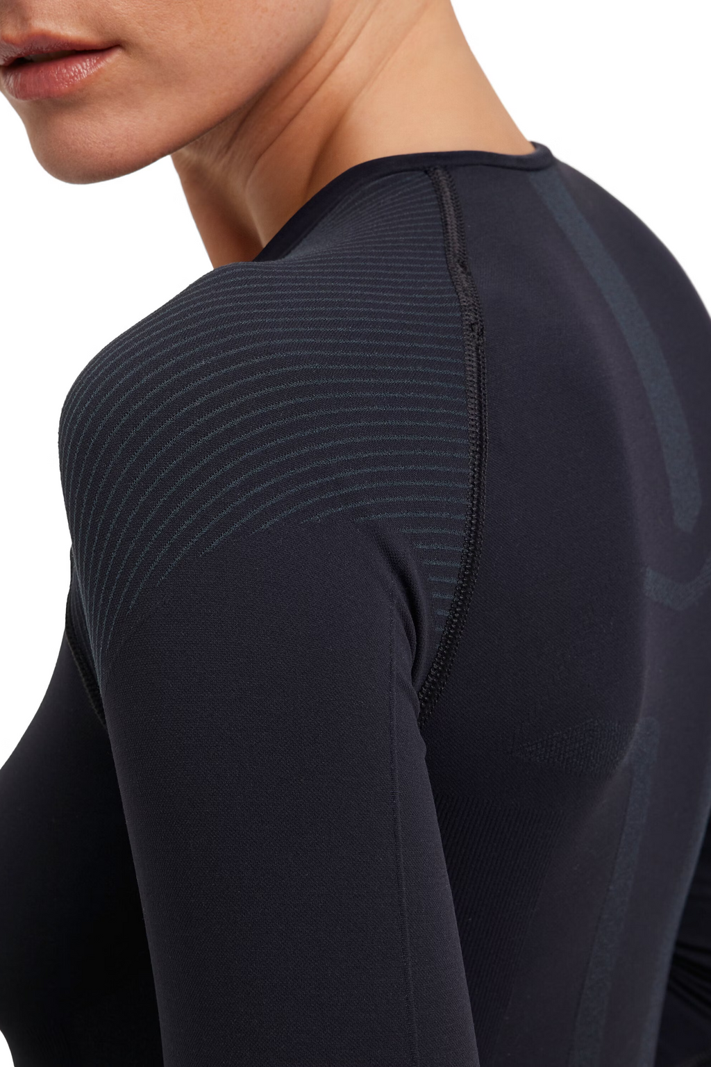 FALKE Women Long-sleeve shirt Warm - Black - Snö&Tö