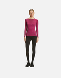 FALKE Women long sleeve Shirt Warm - Radiant Orchid - Snö&Tö