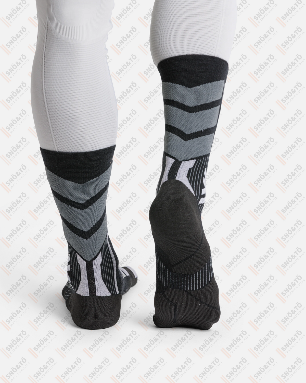 X-BIONIC X-COUNTRY PERFORM MERINO CREW, X BLACK/GREY, UNISEX - Snö&Tö