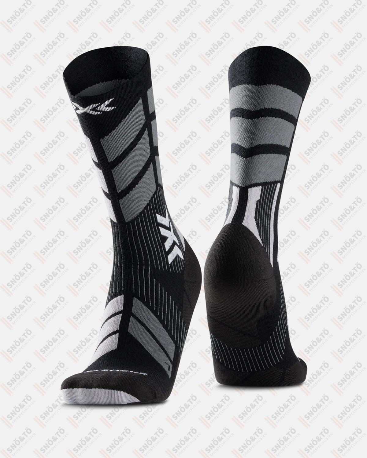 X-BIONIC X-COUNTRY PERFORM MERINO CREW, X BLACK/GREY, UNISEX - Snö&Tö