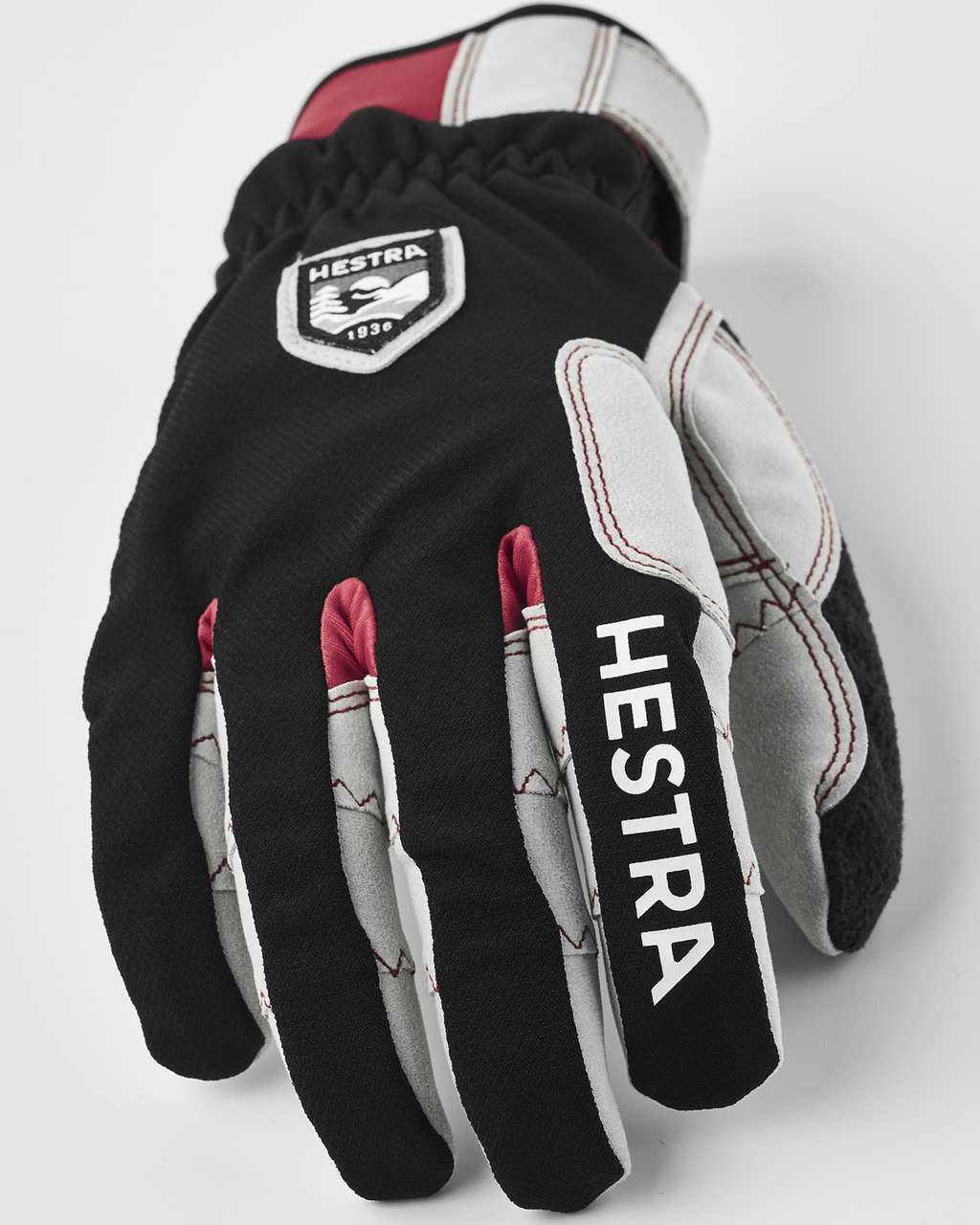 HESTRA Ergo Grip XC Race - 5 finger, Black