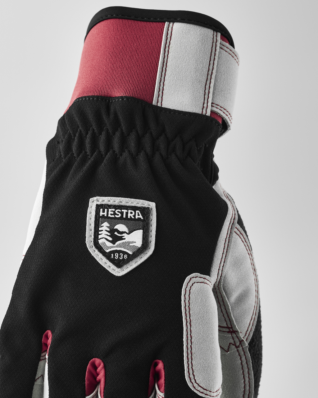 HESTRA Ergo Grip XC Race - 5 finger, Black