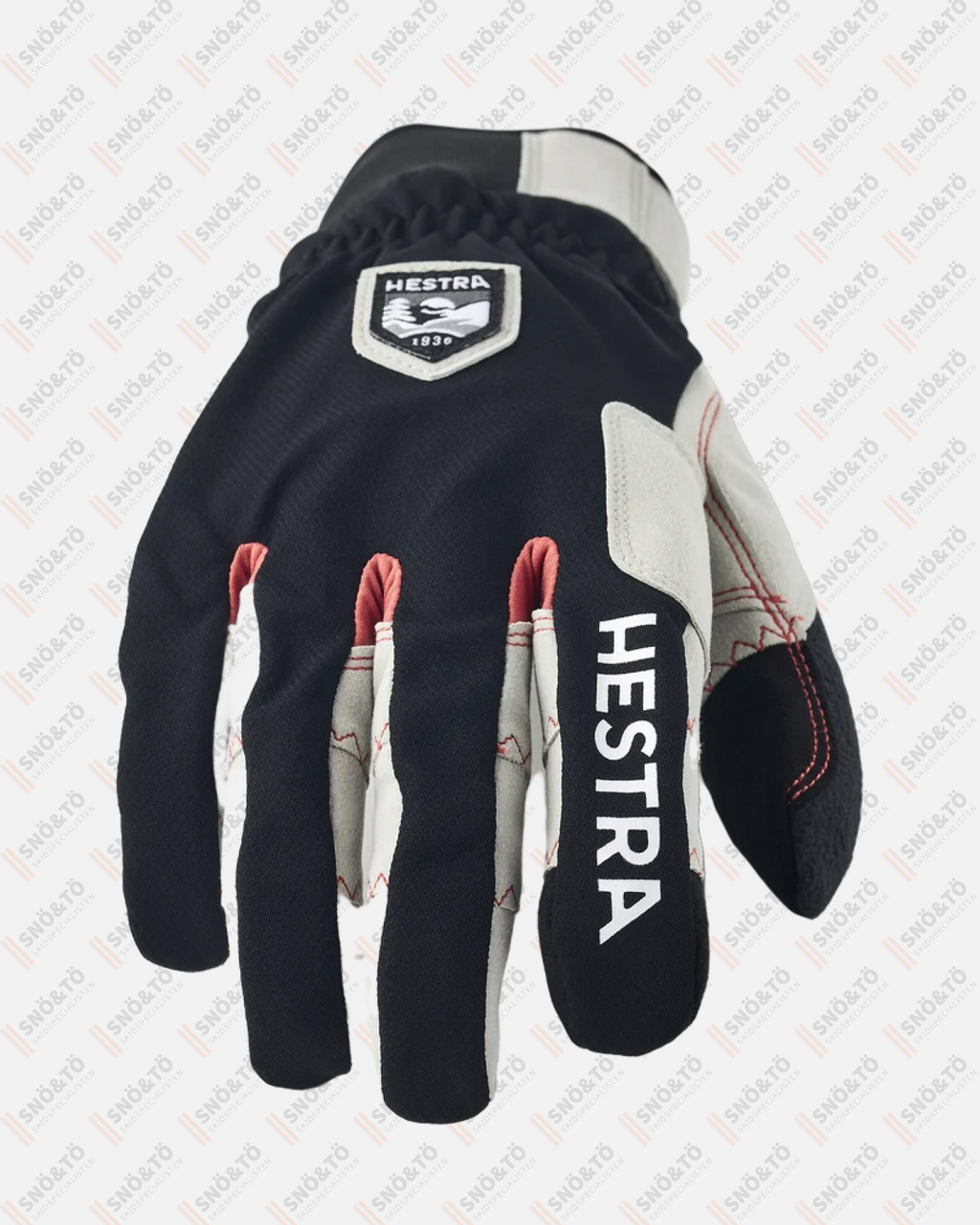 HESTRA Ergo Grip XC Race - 5 finger, Black - Snö&Tö