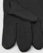 HESTRA Merino Wool Liner Long - 5 finger, Black - Snö&Tö