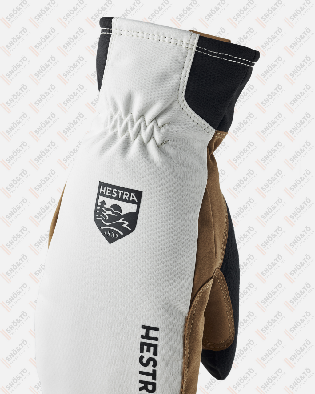 HESTRA Women´s XC Primaloft - Mitt, Offwhite/Tan - Snö&Tö