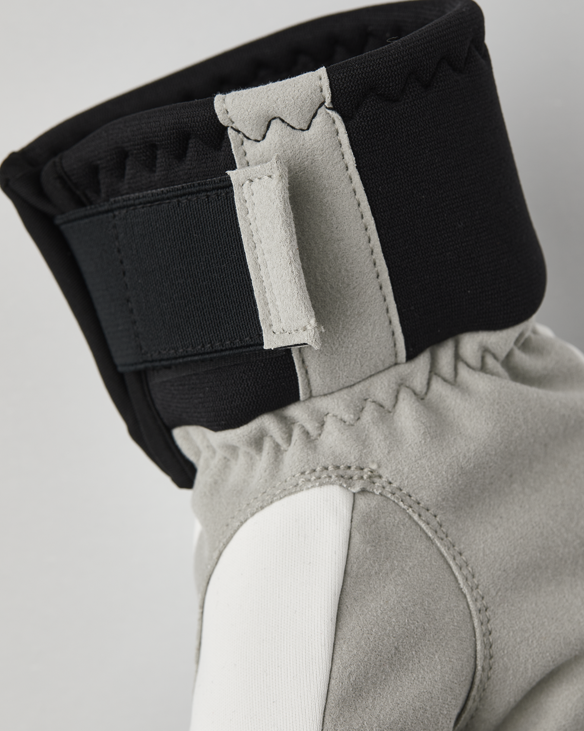 HESTRA Comfort Tracker - Mitt, Black/Ivory