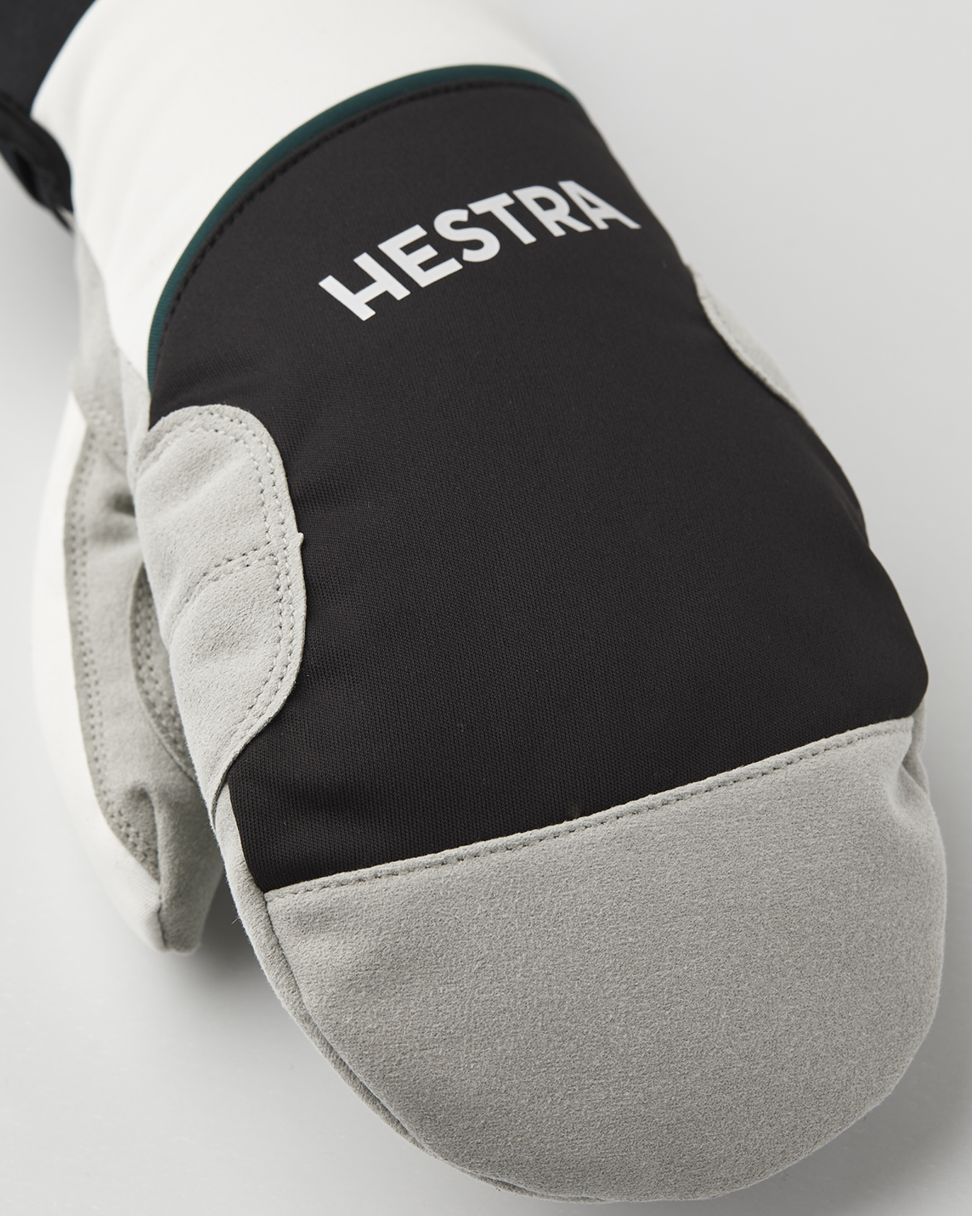 HESTRA Comfort Tracker - Mitt, Black/Ivory
