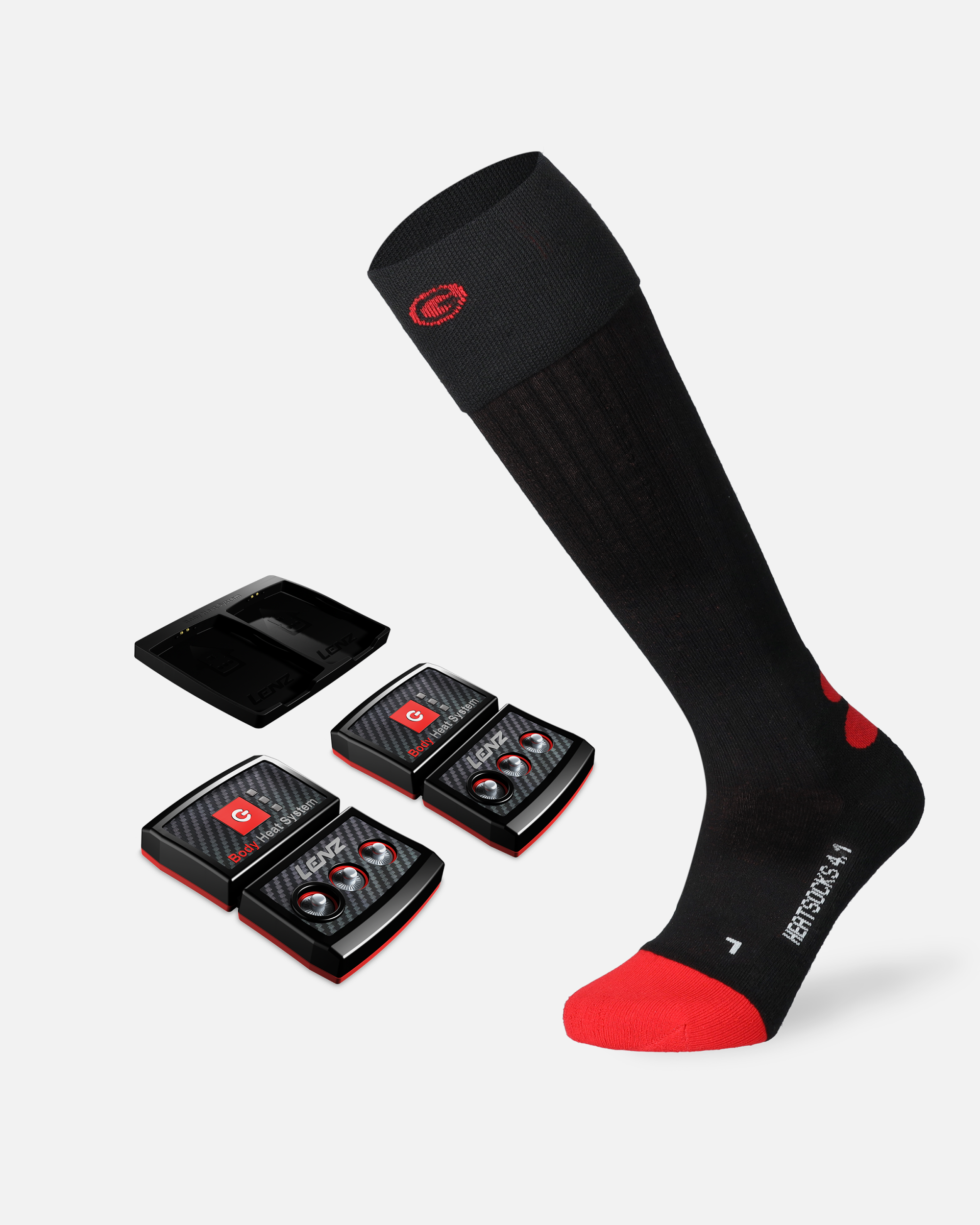 LENZ Heat Sock 4.1 + Heat Pack - Snö&Tö