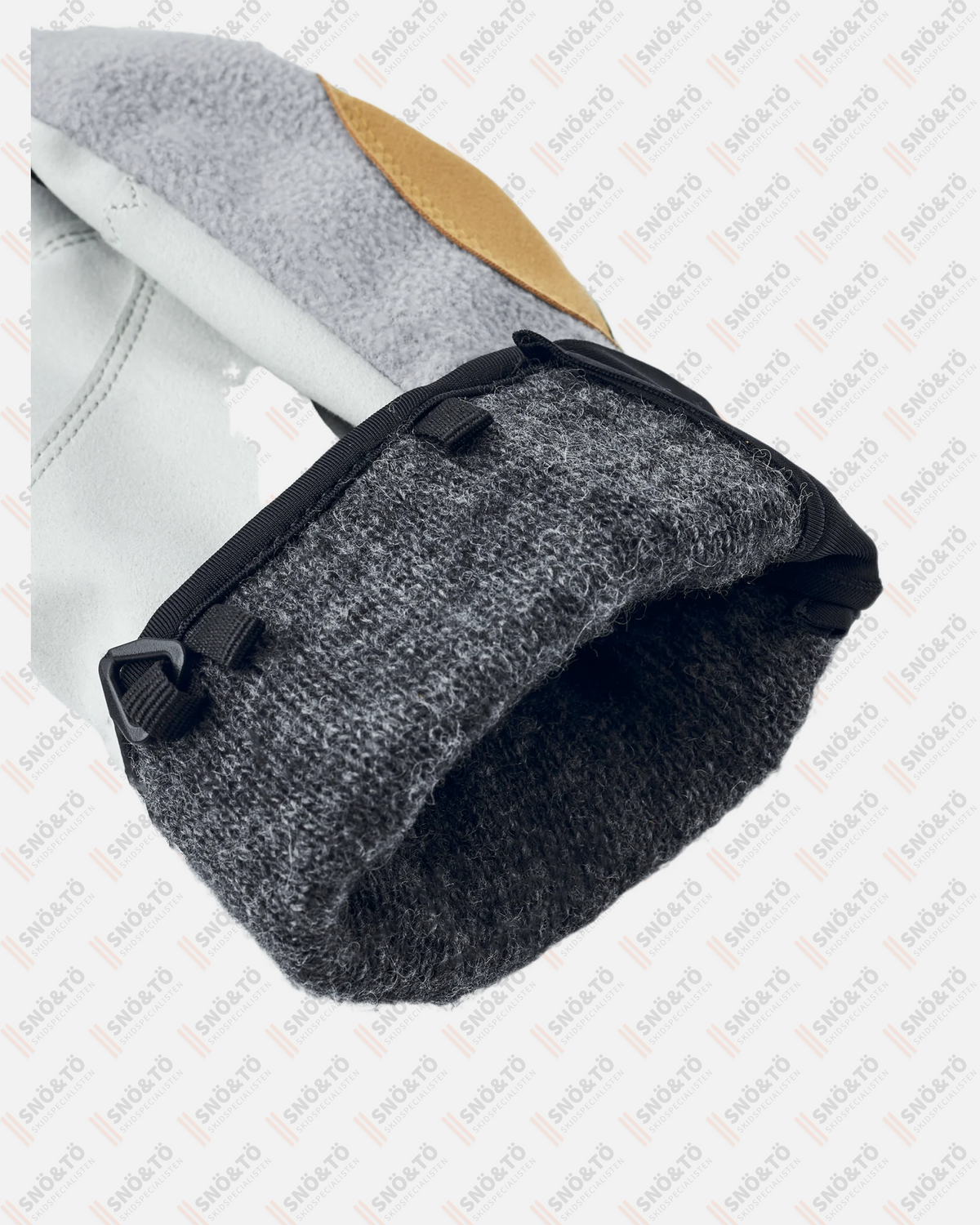 HESTRA Ergo Grip Wool Touring - 5 finger, Navy/Light grey - Snö&Tö