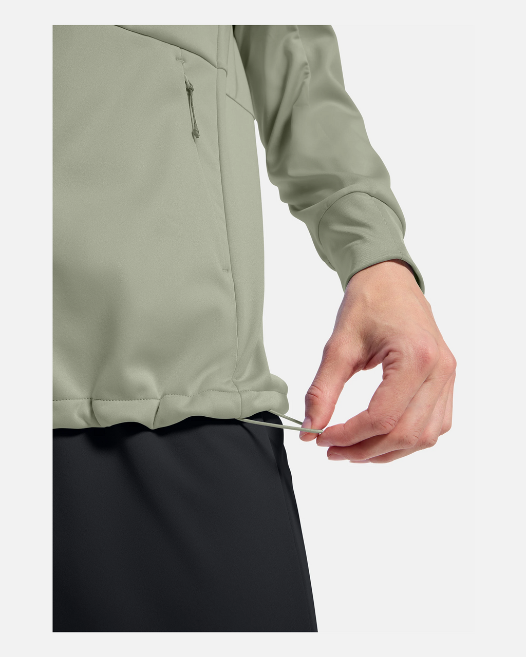 Odlo Essential Warm Jacket, Shadow, WOMEN - Snö&Tö