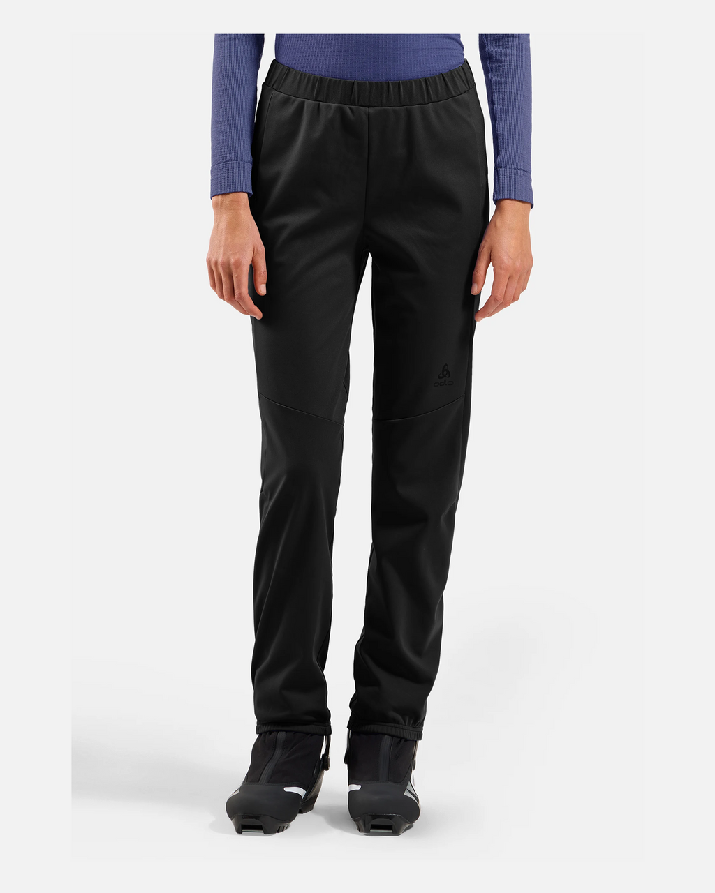 Odlo Essential Warm Pants Regular Length, Black, WOMEN - Snö&Tö