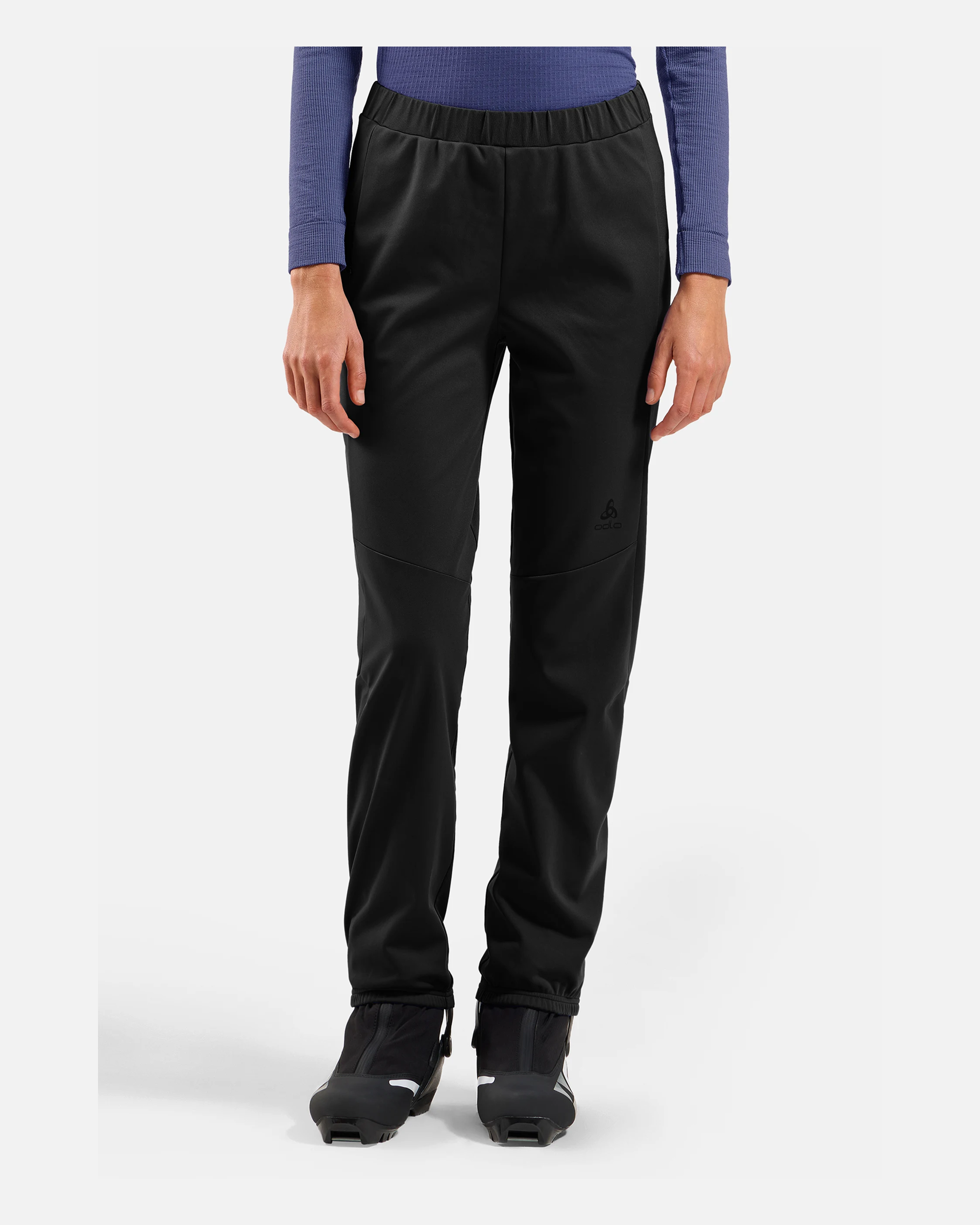 Odlo Essential Warm Pants Regular Length, Black, WOMEN - Snö&Tö