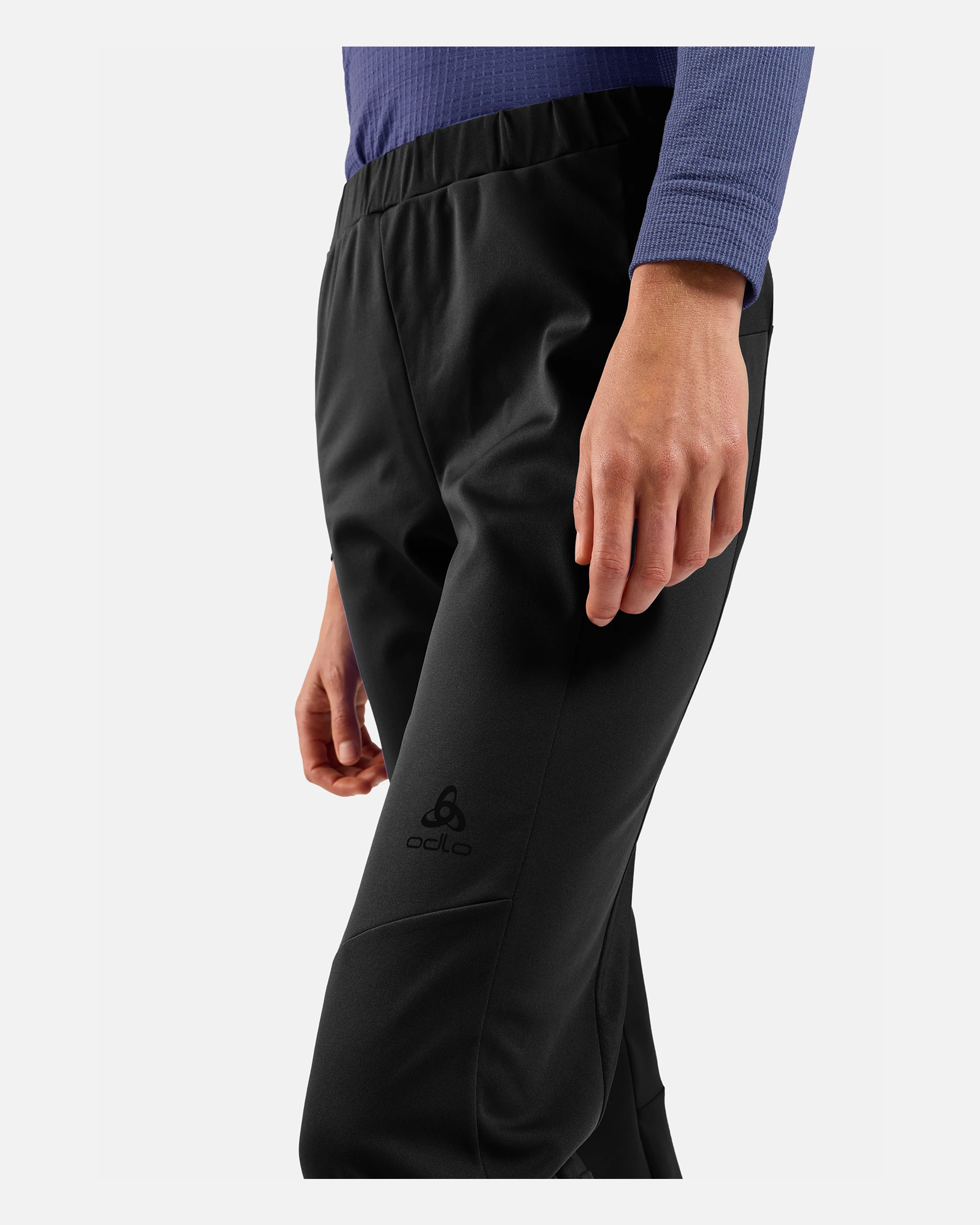 Odlo Essential Warm Pants Regular Length, Black, WOMEN - Snö&Tö