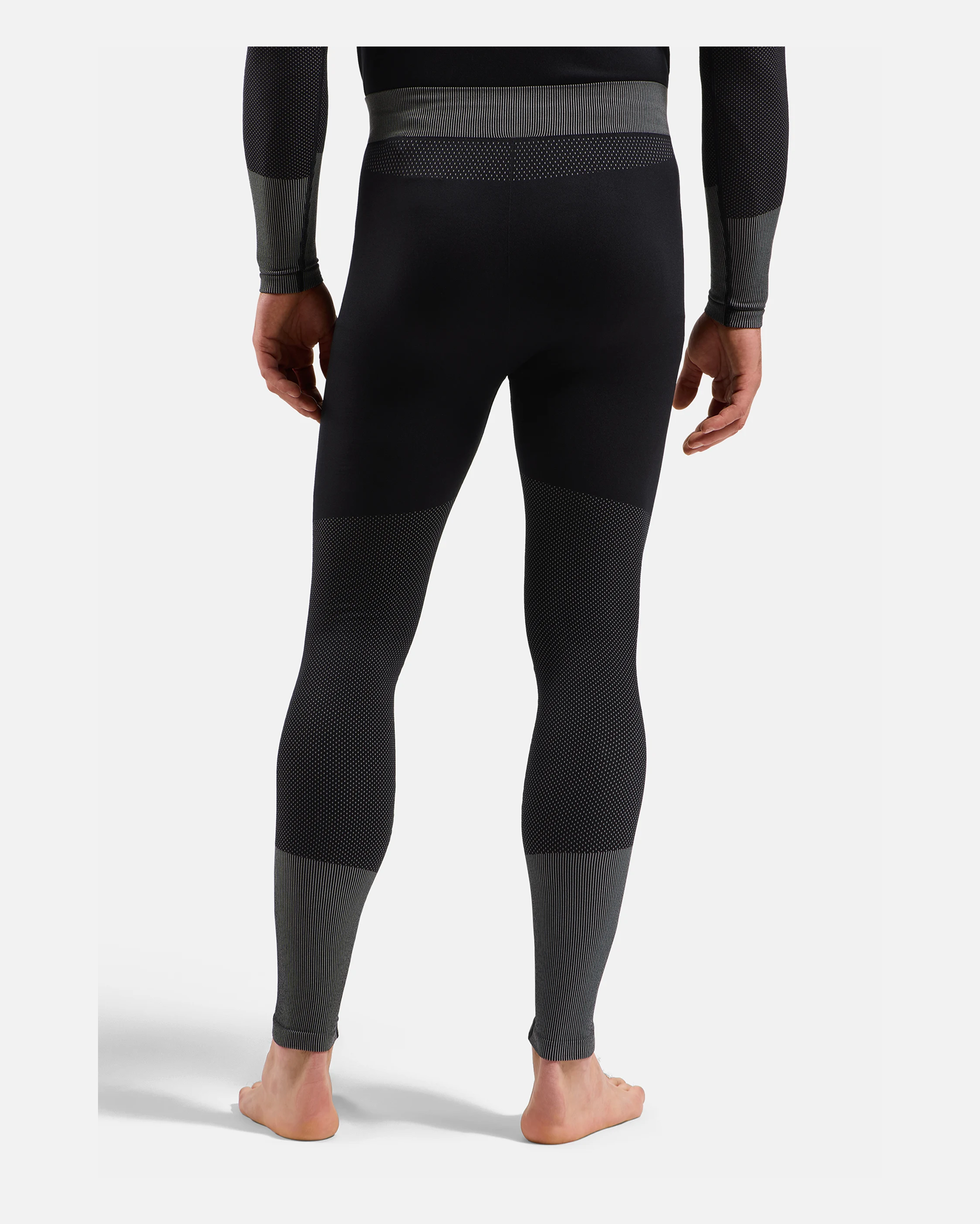 Odlo Fundamentals Performance Warm Bl Bottom Long, Black, MEN - Snö&Tö