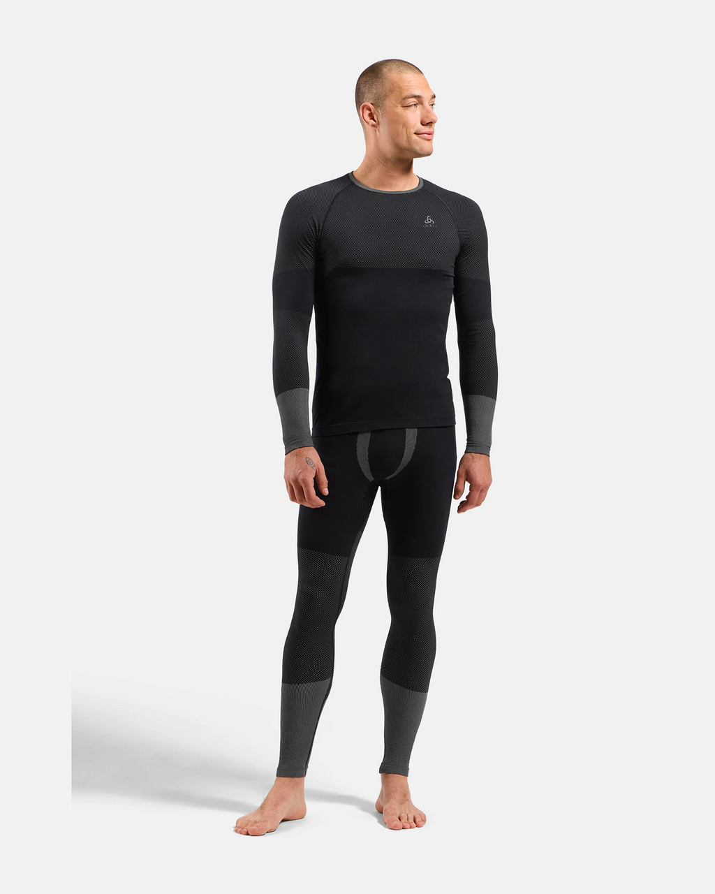 Odlo Fundamentals Performance Warm Bl Bottom Long, Black, MEN - Snö&Tö