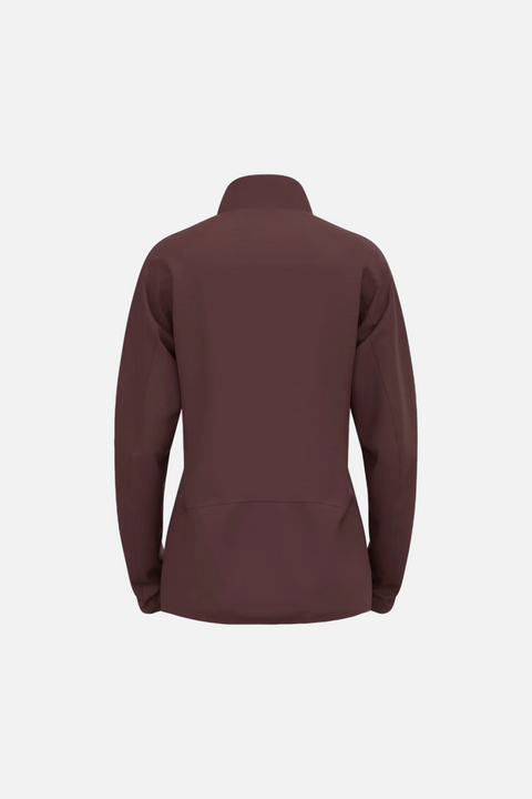 Odlo Jacket BRENSHOLMEN, Fudge, Women