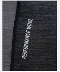 Odlo M Performance Wool 150 base layer, Dark Grey Melange - Snö&Tö