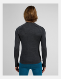 Odlo M Performance Wool 150 base layer, Dark Grey Melange - Snö&Tö