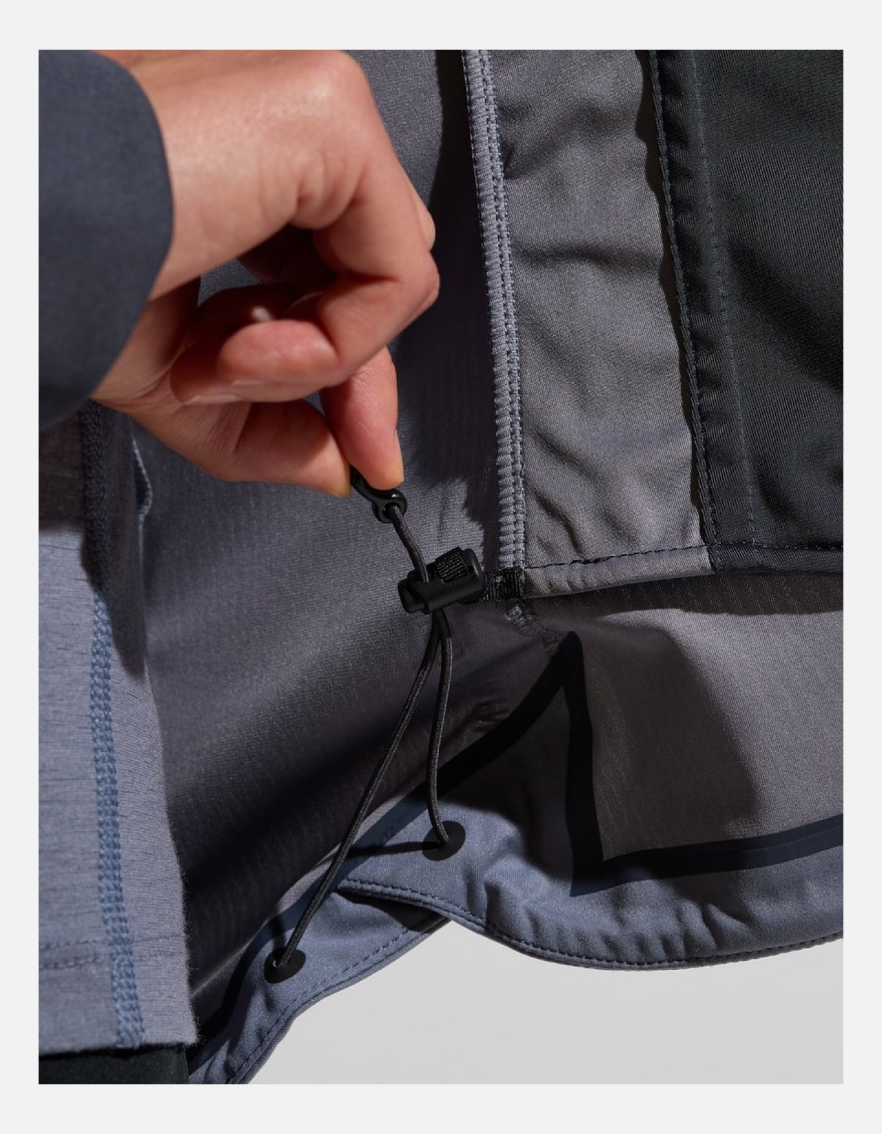 Odlo W Langnes Jacket, Folkstone Gray India Ink - Snö&Tö