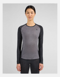 Odlo W Performance Wool 150 base layer, Dark Grey Melange - Snö&Tö