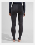 Odlo W Performance Wool 150 base layer bottoms, Dark Grey Melange - Snö&Tö