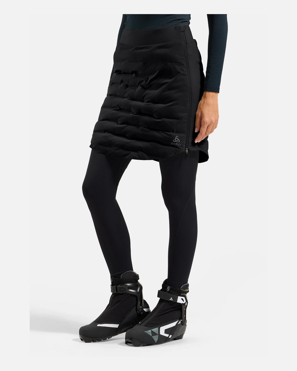 Odlo Zeroweight Insulator Skirt, Black, WOMEN - Snö&Tö