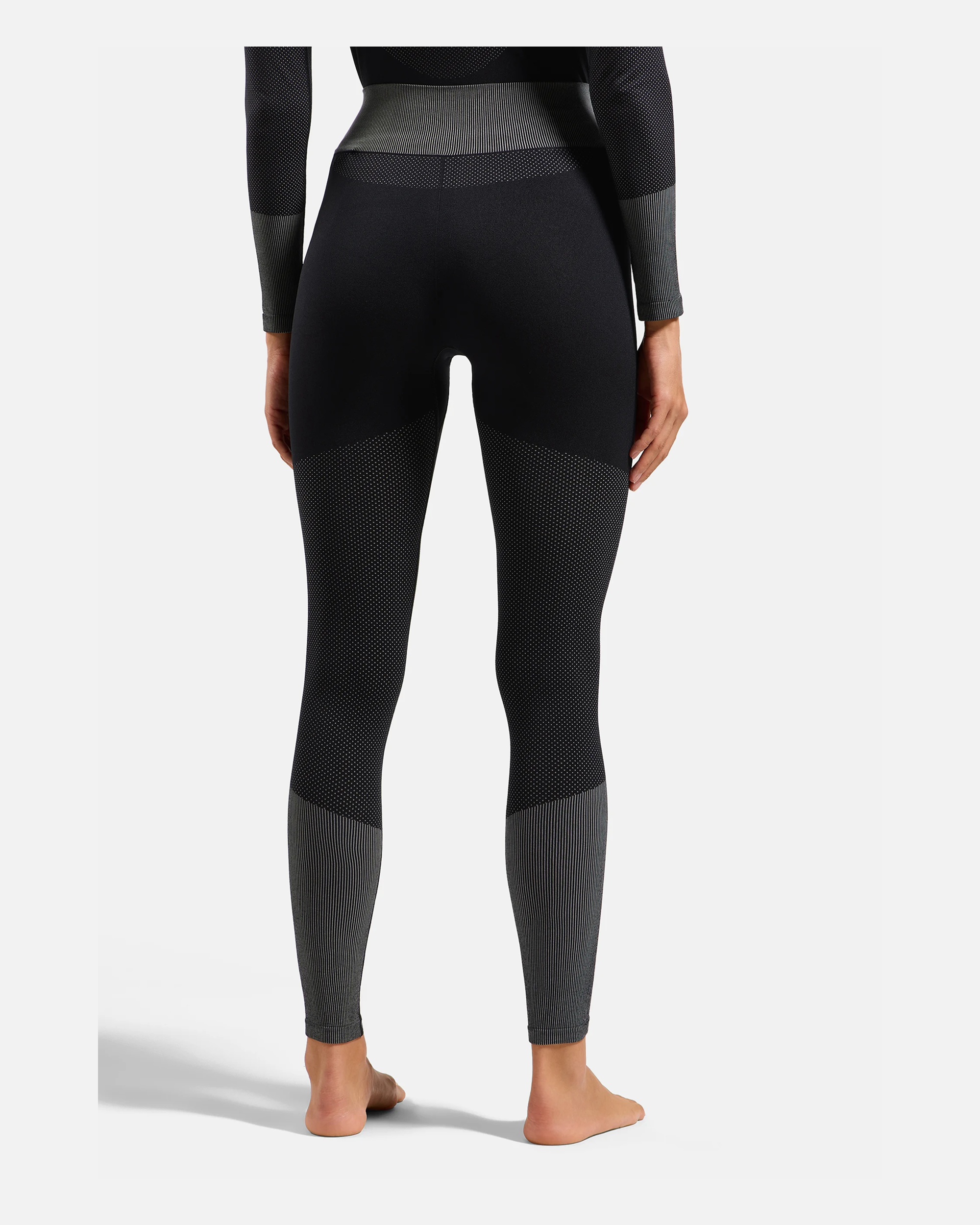 Odlo Fundamentals Performance Warm Bl Bottom Long, Black, WOMEN - Snö&Tö
