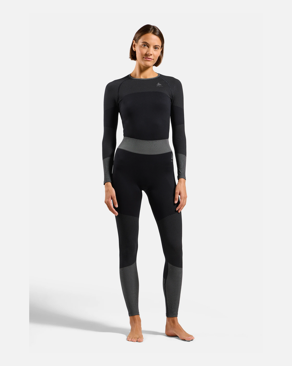 Odlo Fundamentals Performance Warm Bl Bottom Long, Black, WOMEN - Snö&Tö