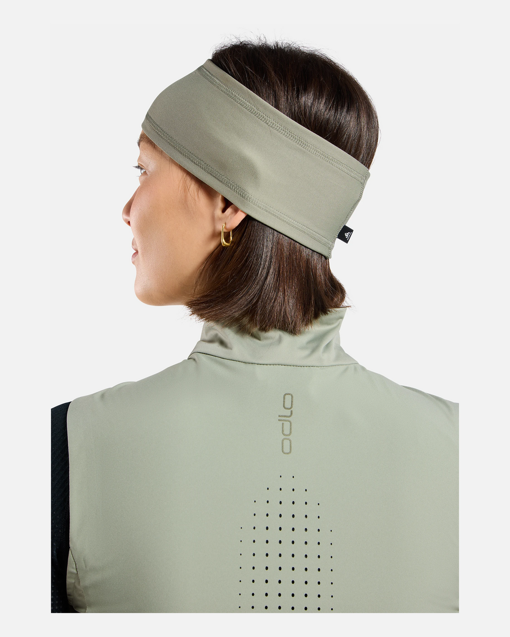 Odlo Polyknit Warm Headband, Shadow - Snö&Tö