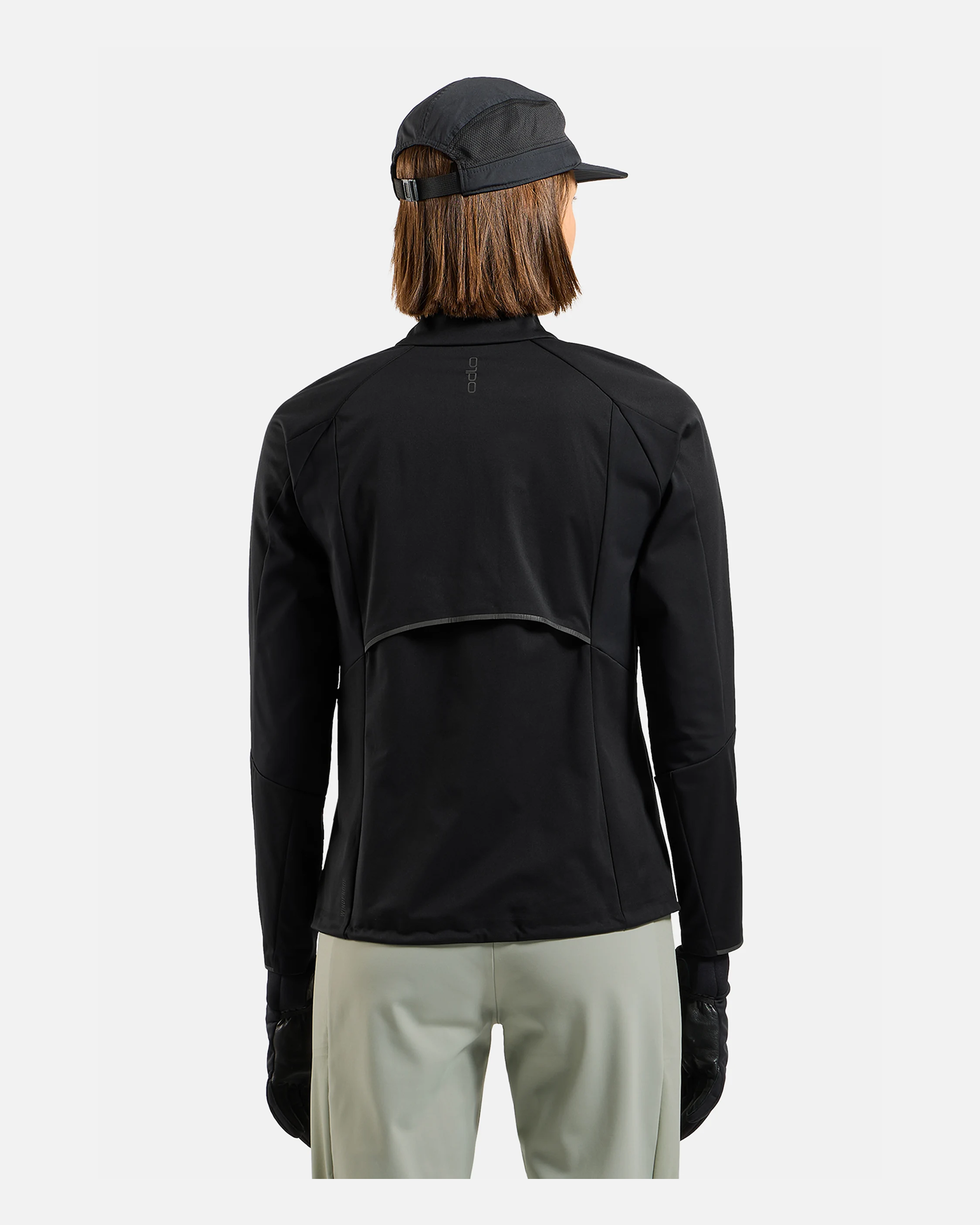 Odlo Zeroweight Elite Windproof Jacket, Black, WOMEN - Snö&Tö